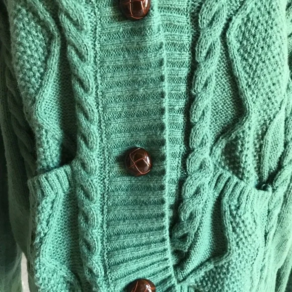 SOLD - Chunky Fall Cardigan EUC - Picture 3 of 4